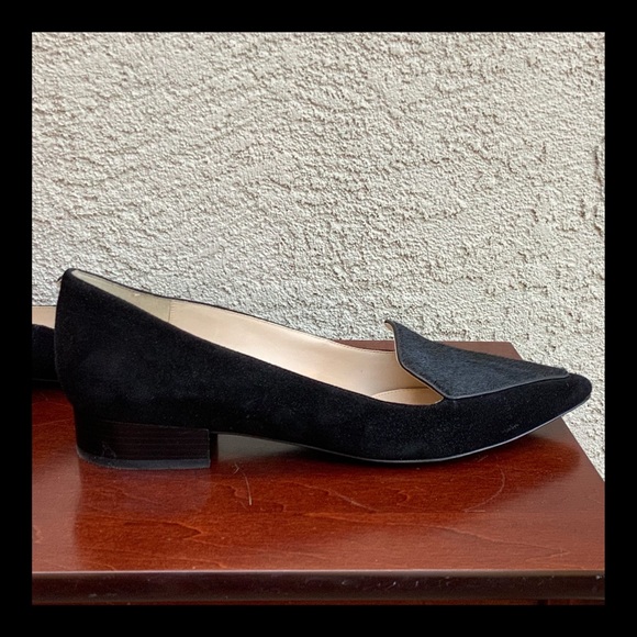 Cole Haan Dellora Suede and Calfhair Flats - Picture 5 of 7